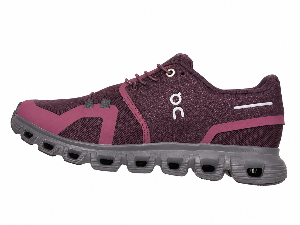 ON Cloud 6 Dames Sneaker Bordeaux