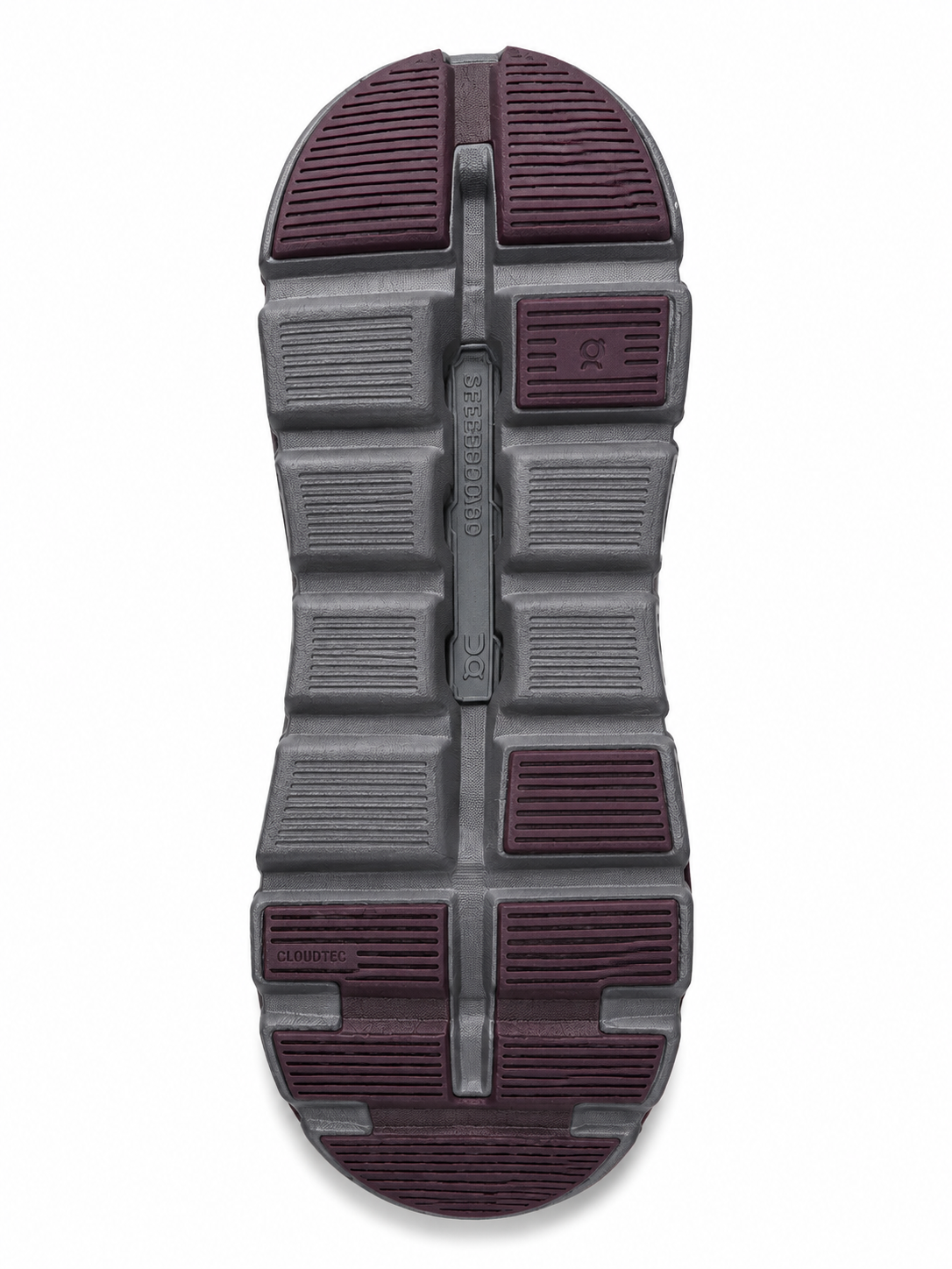 ON Cloud 6 Dames Sneaker Bordeaux