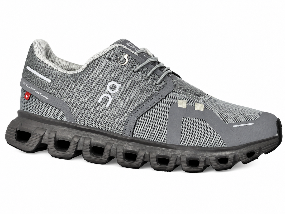 ON Cloud 6 Heren Sneaker Grijs