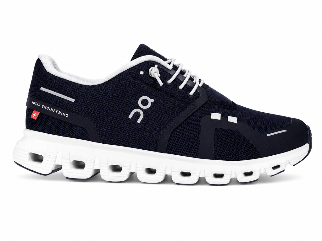 ON Cloud 6 Heren Sneaker Marineblauw