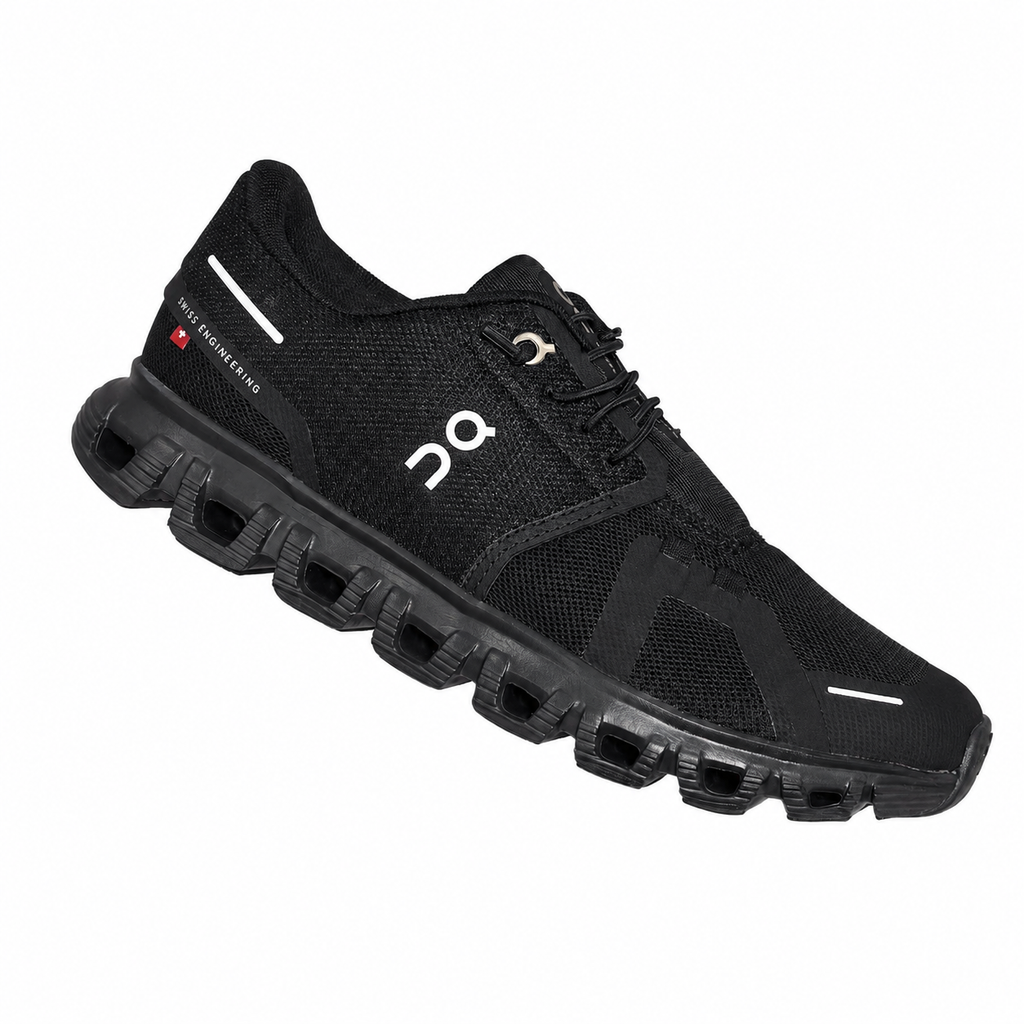ON Cloud 6 Heren Sneaker Zwart