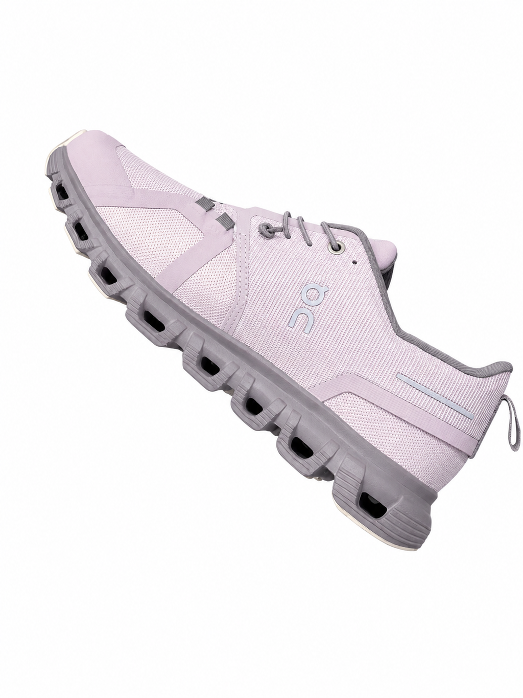 ON Cloud 6 WP Dames Sneaker Roze Grijs Waterdicht