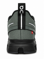 ON Cloud 6 WP Heren Sneaker Olijfgroen Zwart Waterdicht