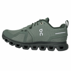 ON Cloud 6 WP Heren Sneaker Olijfgroen Zwart Waterdicht