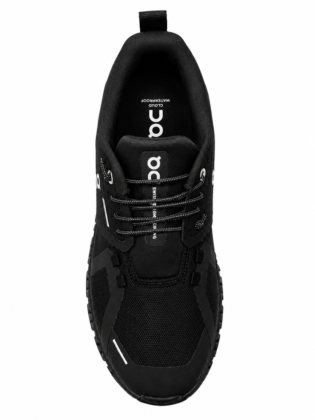 ON Cloud 6 WP Heren Sneaker Zwart Waterdicht