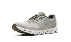 On Running Cloud 5 Chalk Grove sneaker in beige en groen