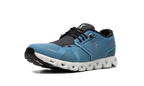 On Running Cloud 5 in Niagara Blauw en Zwart, ademende sneaker