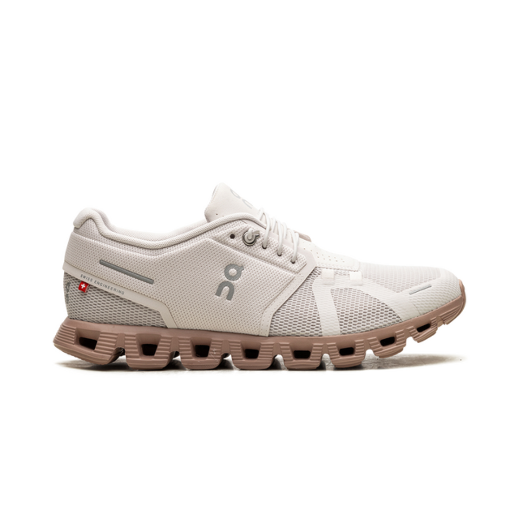 On Running Cloud 5 WMNS Sand Rosebrown elegante hardloopschoenen voor dames