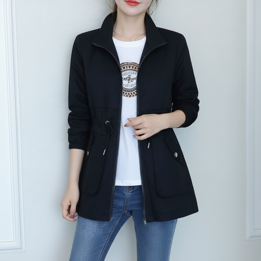 Lichtgewicht overgangsjas voor dames in elegante stijl. 2