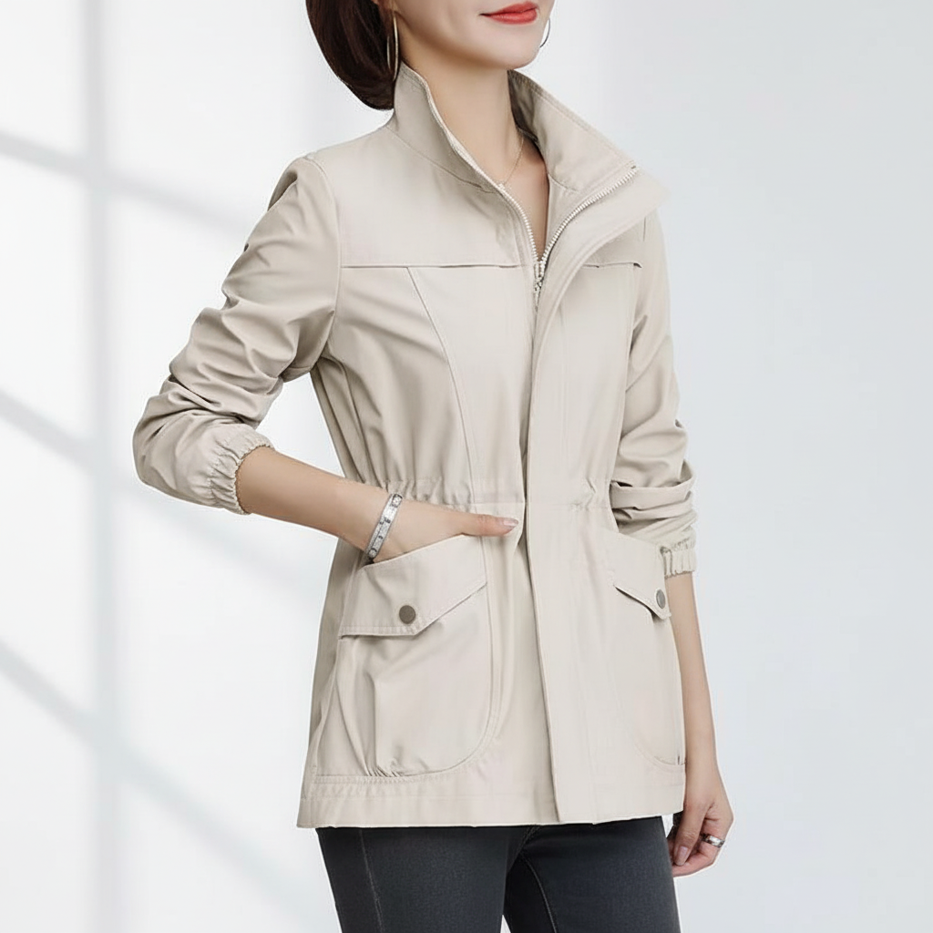 Lichtgewicht overgangsjas voor dames in elegante stijl. 8