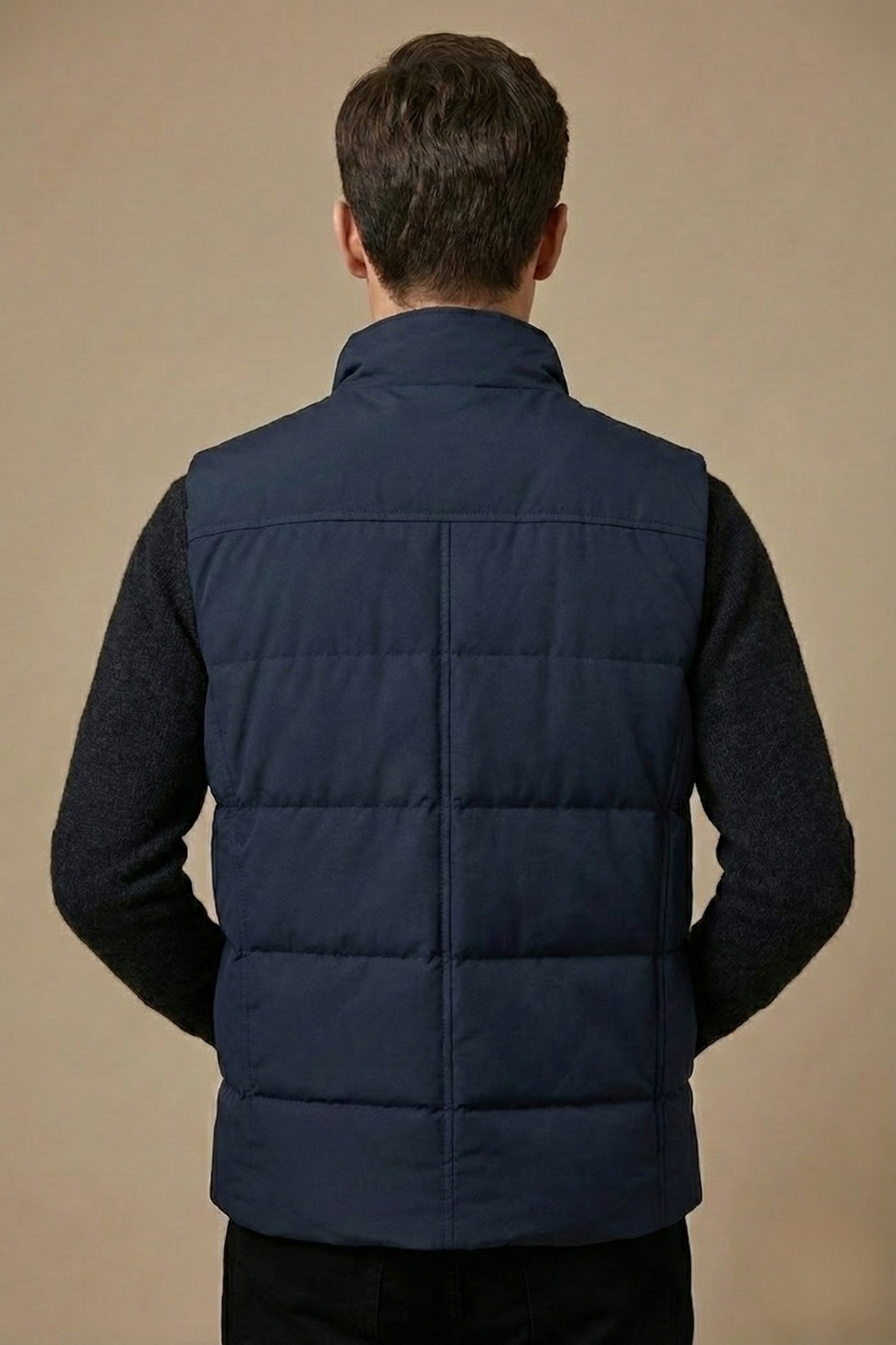 Heren Gequilt Puffer Vest voor winterse avonturen 2