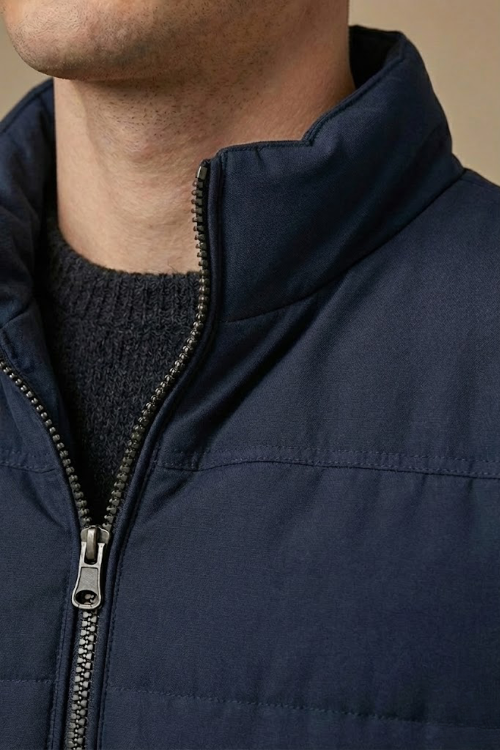 Heren Gequilt Puffer Vest voor winterse avonturen 3