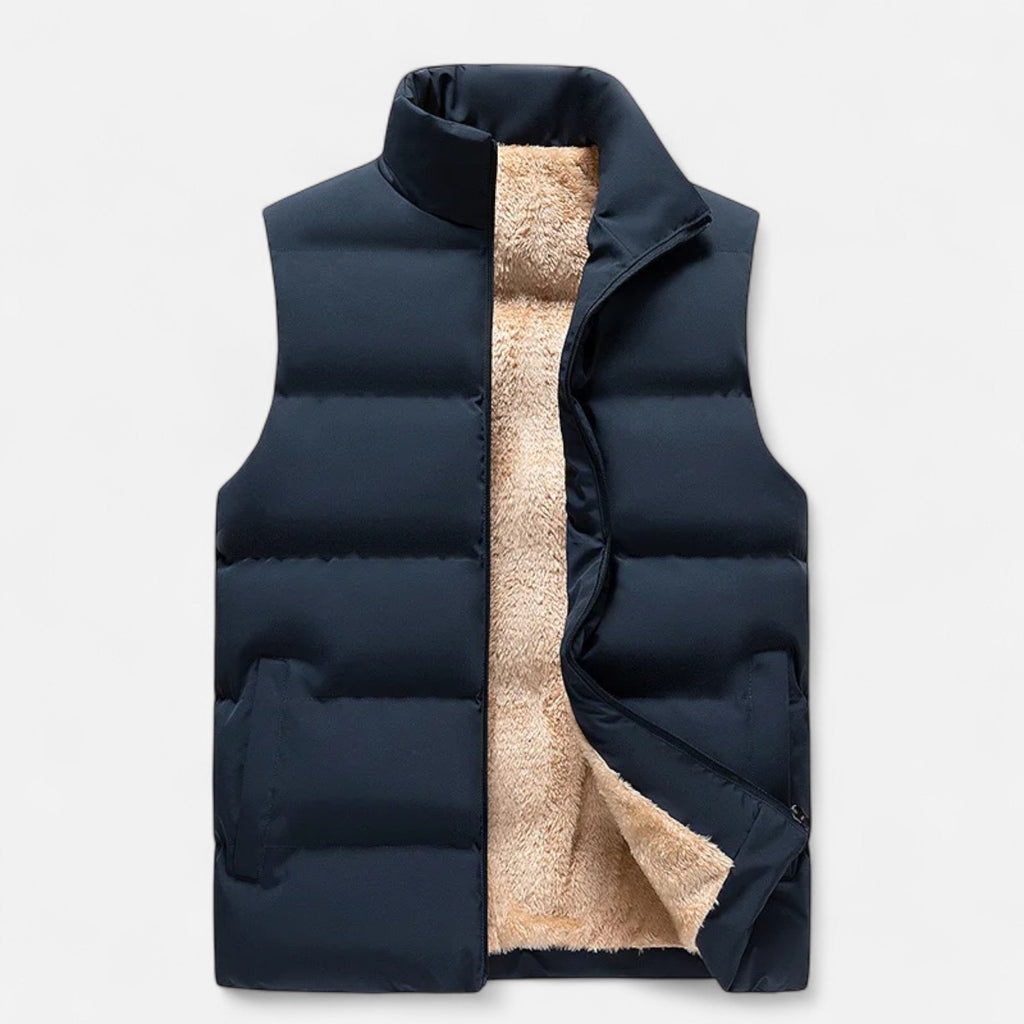 Heren Gequilt Puffer Vest voor winterse avonturen 4