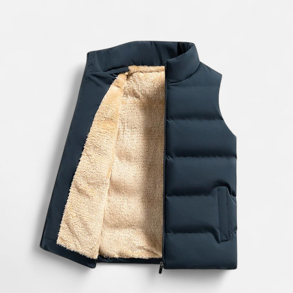 Heren Gequilt Puffer Vest voor winterse avonturen 5