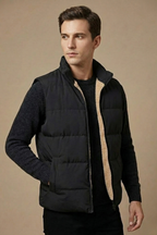 Heren Gequilt Puffer Vest voor winterse avonturen 7