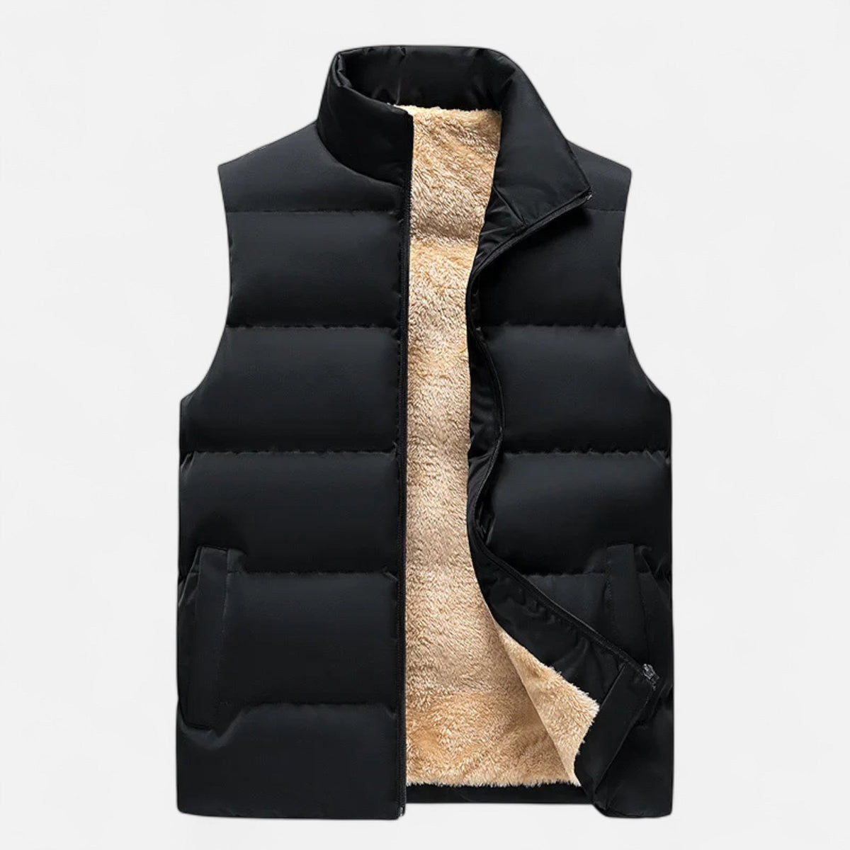 Heren Gequilt Puffer Vest voor winterse avonturen 8
