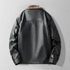 Heren Regular Fit Jas met Bontkraag voor stijl en comfort. 4