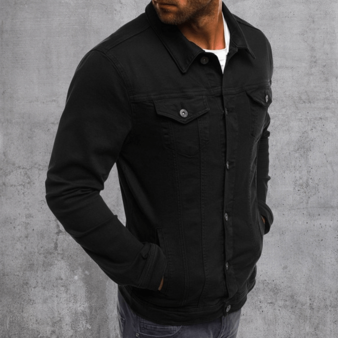 Tony Casual Jacket met Knopen voor de moderne man. 3