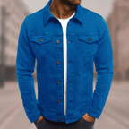 Tony Casual Jacket met Knopen voor de moderne man. 6