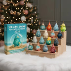 Zeeglas Kabouter Adventskalender 2026 - 24 Kabouterhangers van Zeeglas